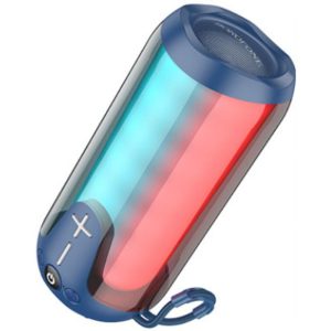 Bluetooth Колонка Borofone BR33 Pulse color sports Синій