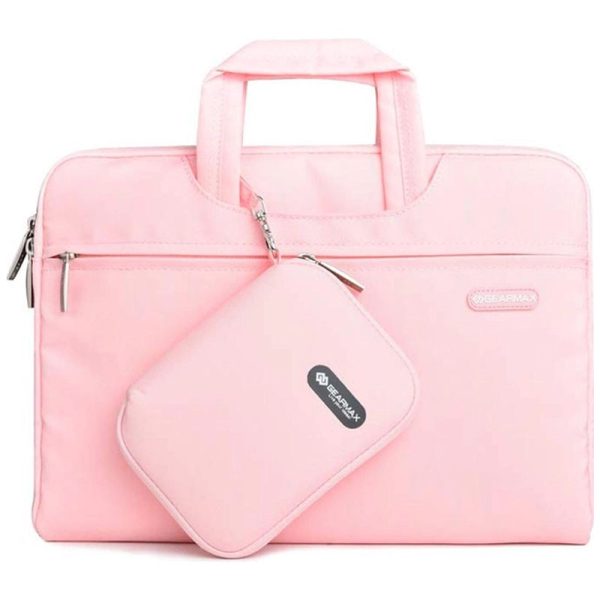 Сумка для ноутбуку WIWU Campus Slim Case 13.3" Пудровий