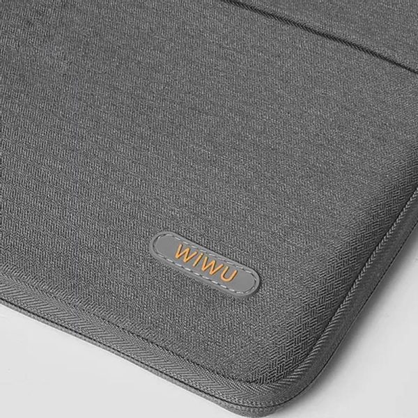 Сумка для ноутбуку WIWU Pilot Sleeve 15.6" Сірий - Зображення 3