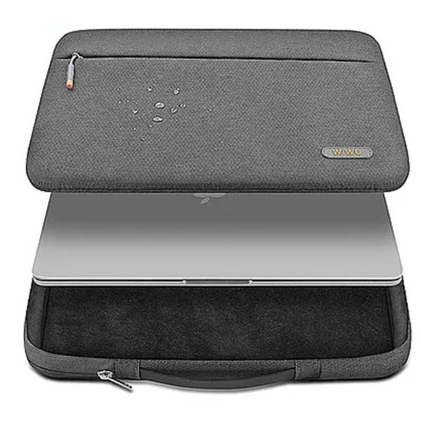 Сумка для ноутбуку WIWU Pilot Sleeve 15.6" Сірий - Зображення 4