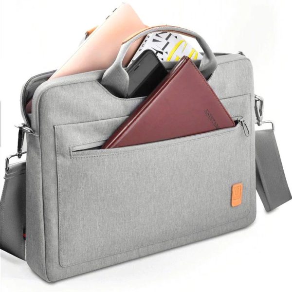 Сумка для ноутбуку WIWU Pioneer Shoulder Series for MacBook Pro 14" Сірий - Зображення 2
