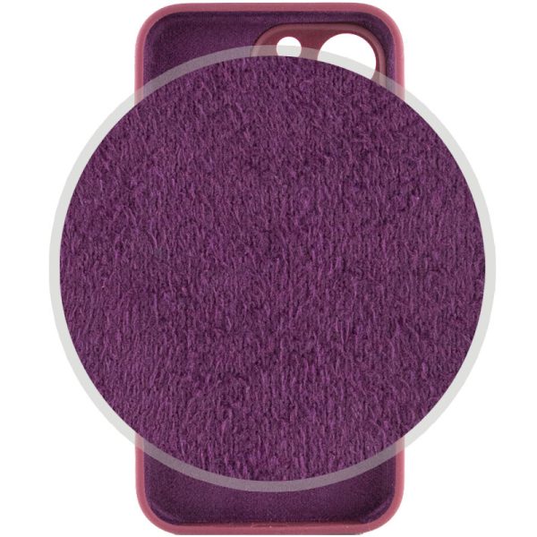 Чохол для iPhone 14 Pro Max Бордовий Silicone Case Full Camera Protective - Зображення 3