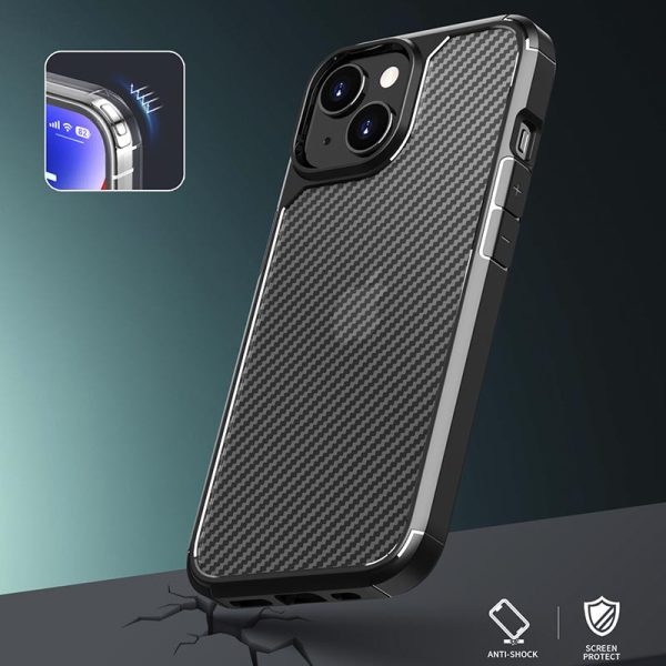 Чохол для iPhone 15 Plus Чорний TPU+PC Line - Зображення 5