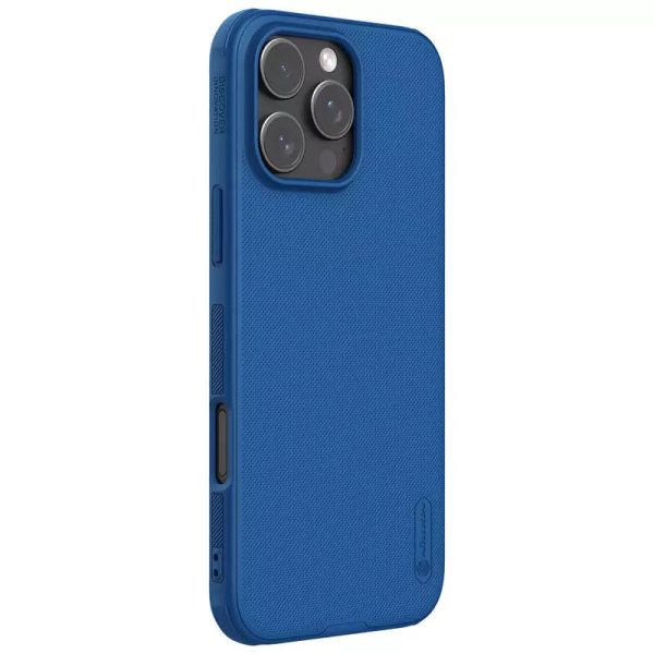 Чохол для iPhone 16 Pro Синій Nillkin Matte Magnetic Pro