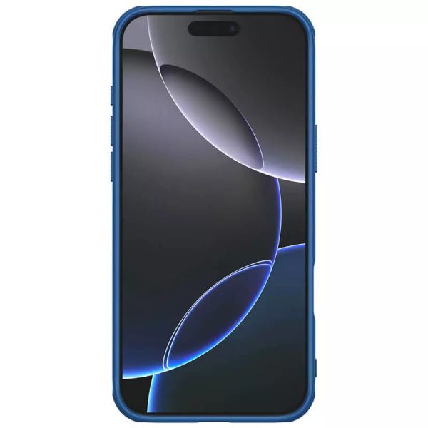 Чохол для iPhone 16 Pro Синій Nillkin Matte Magnetic Pro - Зображення 4