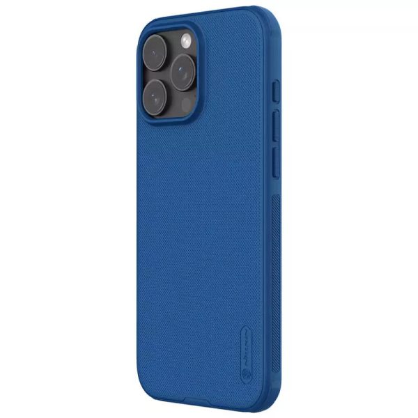 Чохол для iPhone 16 Pro Max Синій Nillkin Matte Magnetic Pro - Зображення 3
