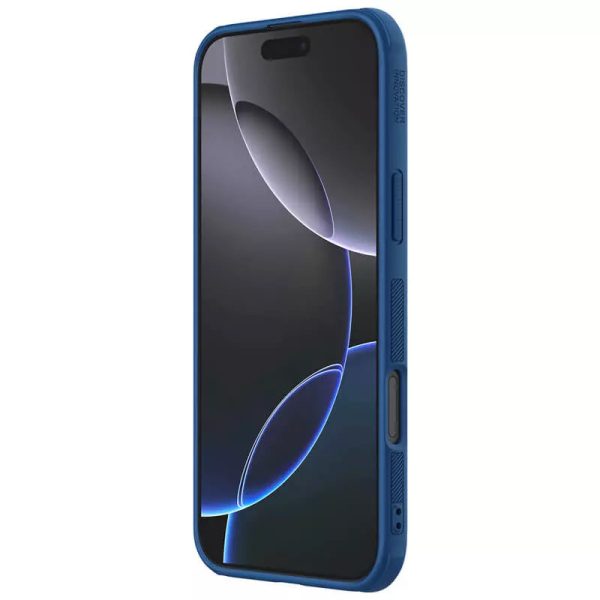 Чохол для iPhone 16 Pro Max Синій Nillkin Matte Magnetic Pro - Зображення 5
