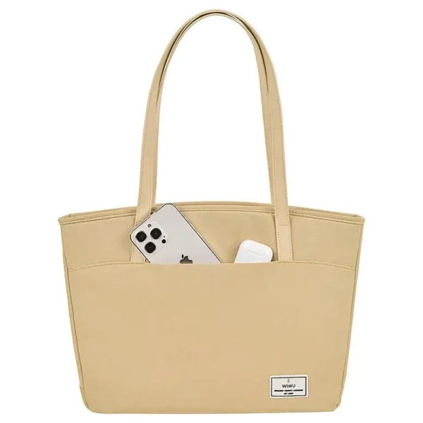 Сумка для ноутбуку WIWU Ora Tote 16'' Biege - Зображення 2