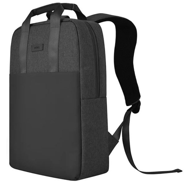Рюкзак для ноутбука 15.6" WIWU Minimalist Backpack Чорний - Зображення 2