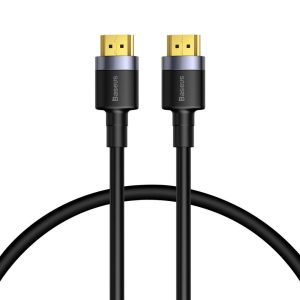 Дата кабель Baseus HDMI Cafule Series 4KHDMI Male To 4KHDMI Male (1m) (CADKLF-E) Чорний