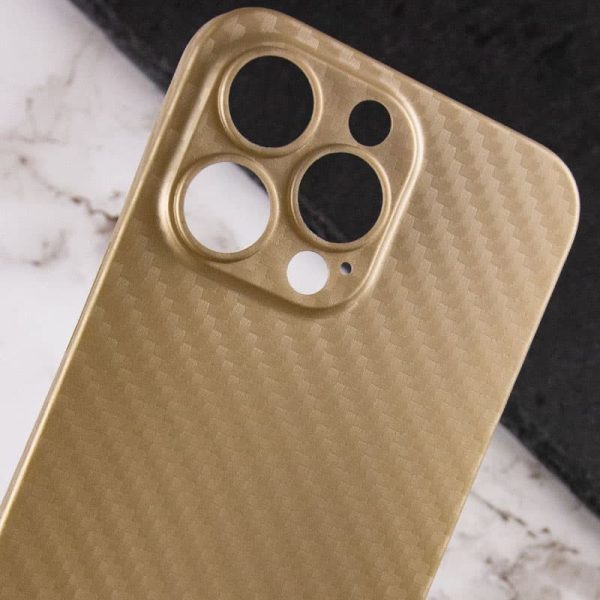 Чохол для iPhone 13 Pro Sunset Золотий K-DOO Air carbon Series - Зображення 3