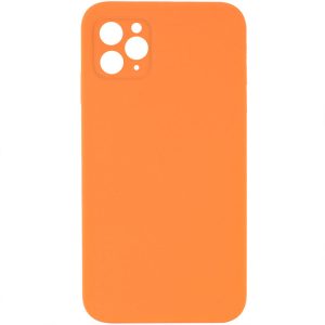 Silicone Case Square Full Camera Protective NOLOGO для Apple iPhone 11 Pro Помаранчевий