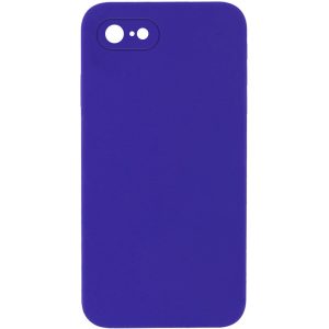 Silicone Case Square Full Camera Protective NOLOGO для Apple iPhone 6/6s Фіолетовий