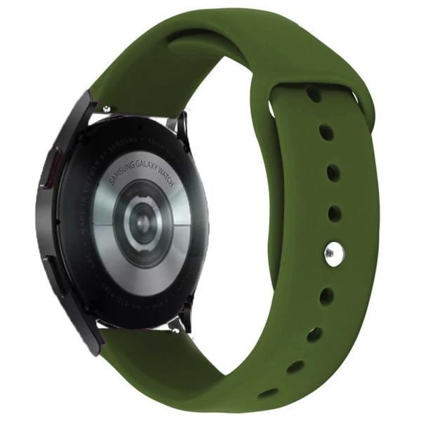 Силіконовий ремінець Sport для Smart Watch 22mm Зелений
