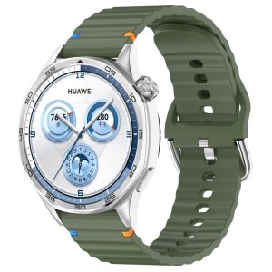 Силіконовий ремінець Wavy для Smart Watch 20mm Зелений