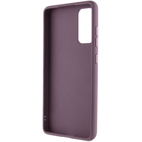 Чохол для Samsung Galaxy S21 FE Бордовий Bonbon Metal Style with MagSafe - Зображення 3