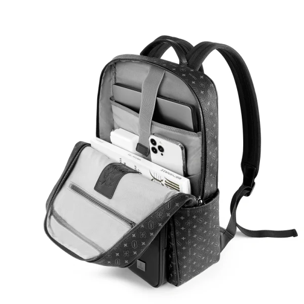Рюкзак для ноутбука 15.6" WIWU Master Backpack Pro Чорний - Зображення 4