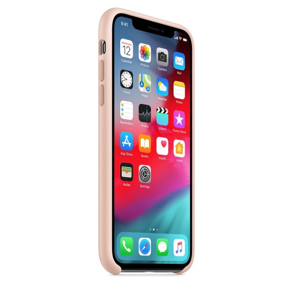 Чохол для iPhone XS Max Рожевий Silicone Case without Logo - Зображення 3