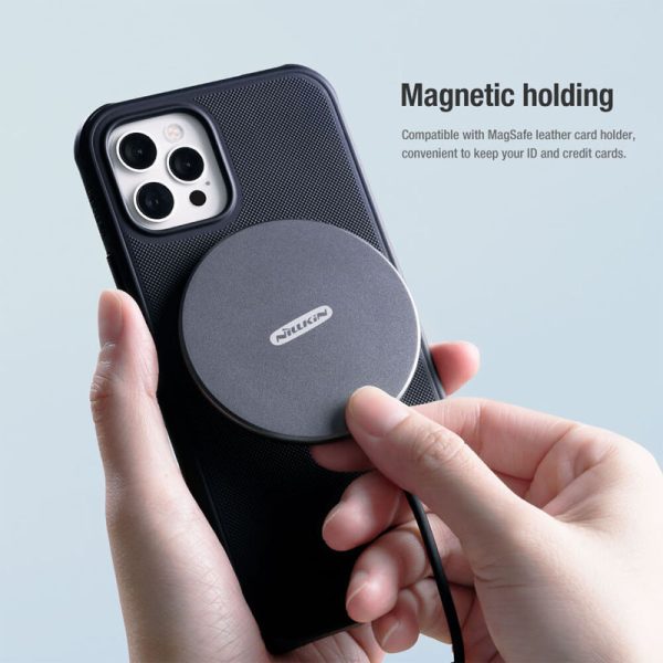 Чохол для iPhone 13 Pro Max Білий Nillkin Matte Magnetic Pro - Зображення 5