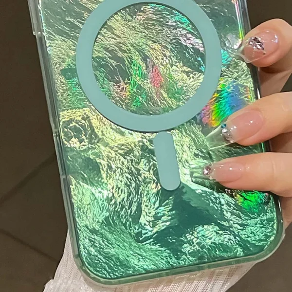 Чохол для iPhone 16e MagSafe Case Зелений - Зображення 2
