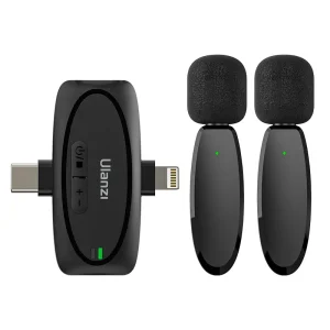 Бездротовий мікрофон 3-в-1 для iPhone / Android Ulanzi V6