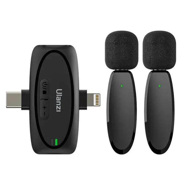 Бездротовий мікрофон 3-в-1 для iPhone / Android Ulanzi V6