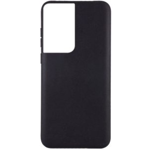 Чохол для Samsung Galaxy S21 Ultra сіліконовий Epik Black чорний