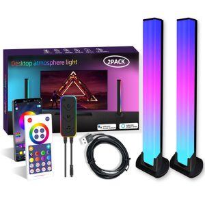 Настільна LED лампа з Bluetooth RGB 5V Panel dual pack