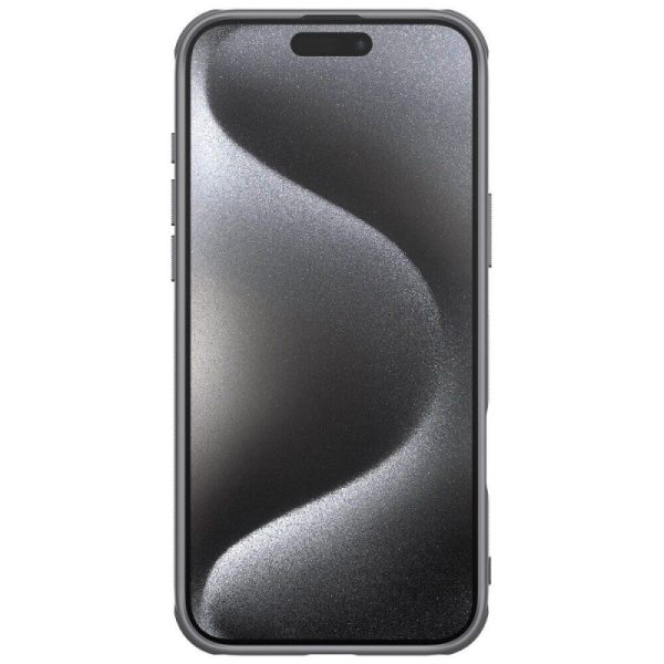 Чохол для iPhone 16 Pro Nillkin Matte Pro сірий, темно-сірий - Зображення 4