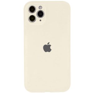 Чохол для iPhone 12 Pro сіліконовий Case Full Camera Protective бежевий