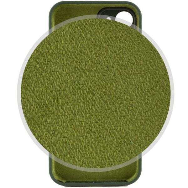 Чохол для iPhone 12 сіліконовий Case Full Camera Protective зелений - Зображення 3