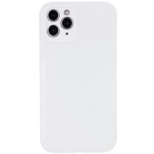 Чохол для iPhone 12 Pro сіліконовий Case Full Camera Protective білий