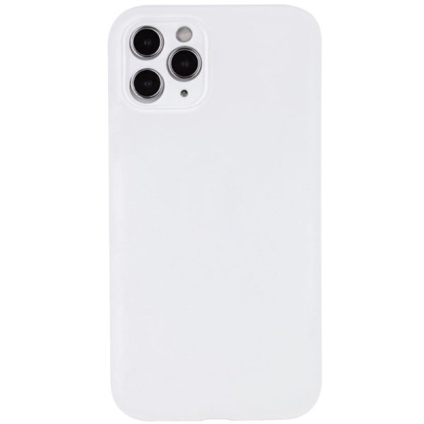Чохол для iPhone 12 Pro сіліконовий Case Full Camera Protective білий