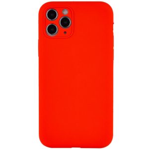 Чохол для iPhone 12 Pro сіліконовий Case Full Camera Protective червоний