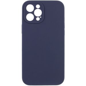 Чохол для iPhone 12 Pro сіліконовий Case Full Camera Protective темно-синій