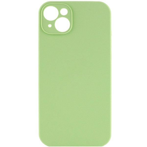 Чохол для iPhone 13 сіліконовий Case Full Camera Protective м'ятний