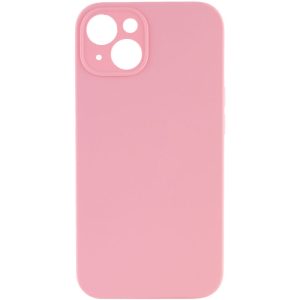 Чохол для iPhone 13 сіліконовий Case Full Camera Protective рожевий
