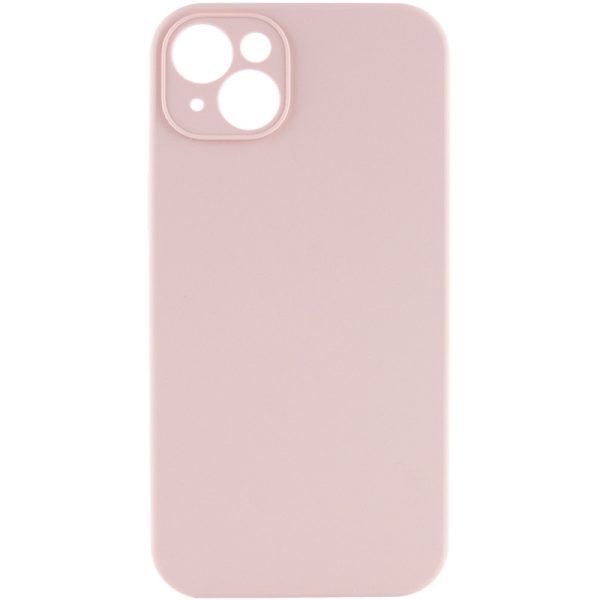 Чохол для iPhone 13 сіліконовий Case Full Camera Protective рожевий