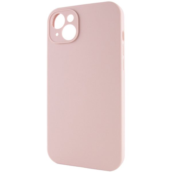 Чохол для iPhone 13 сіліконовий Case Full Camera Protective рожевий - Зображення 3