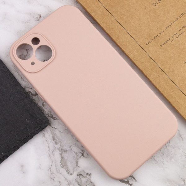 Чохол для iPhone 13 сіліконовий Case Full Camera Protective рожевий - Зображення 5