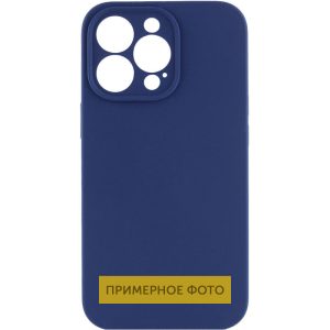 Чохол для iPhone 16 сіліконовий Case Full Camera Protective синій