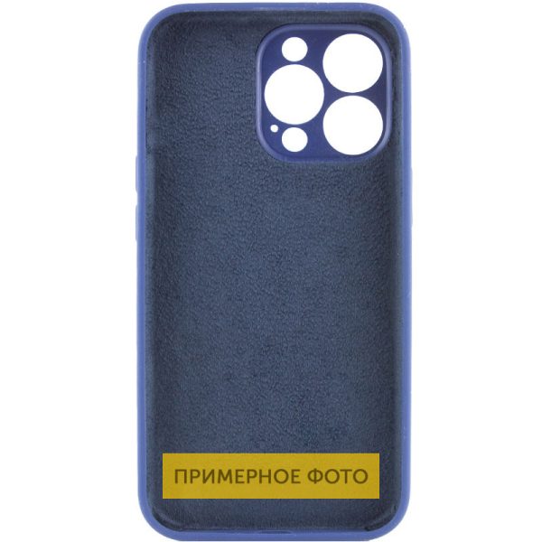 Чохол для iPhone 16 сіліконовий Case Full Camera Protective синій - Зображення 2