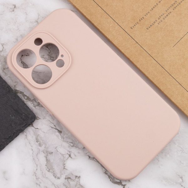 Чохол для iPhone 16 Pro сіліконовий Case Full Camera Protective рожевий - Зображення 3