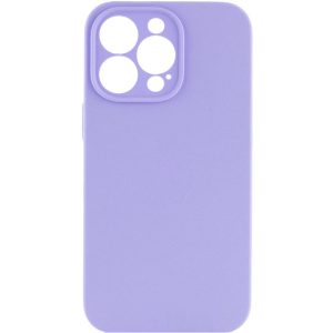 Чохол для iPhone 16 Pro сіліконовий Case Full Camera Protective бузковий