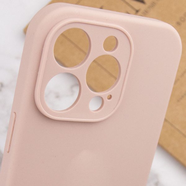 Чохол для iPhone 16 Pro Max сіліконовий Case Full Camera Protective рожевий - Зображення 4