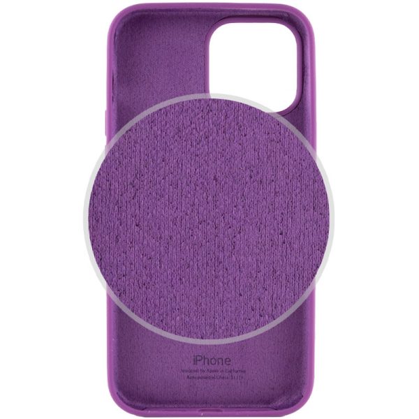 Чохол для iPhone 15 сіліконовий Case Full Protective фіолетовий - Зображення 3