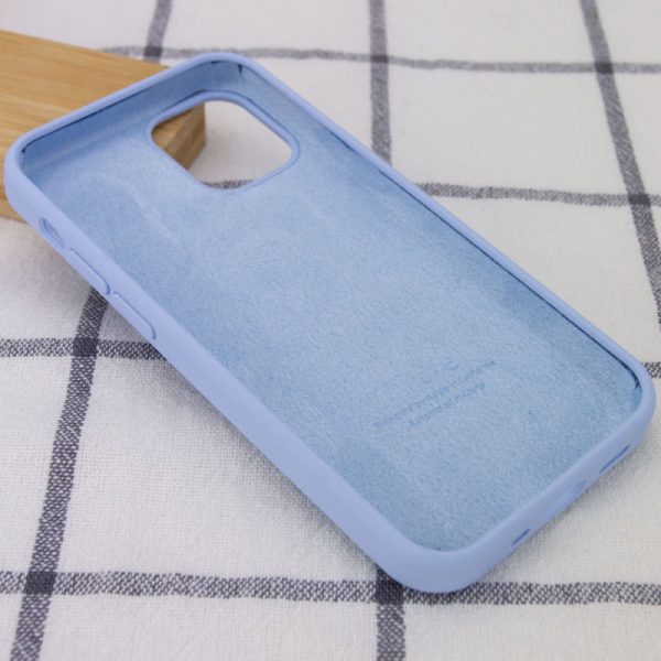 Чохол для iPhone 15 сіліконовий Case Full Protective блакитний - Зображення 3