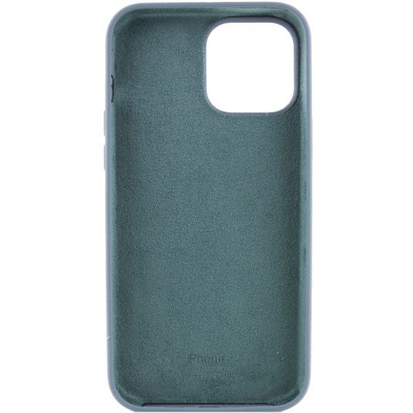 Чохол для iPhone 15 сіліконовий Case Full Protective зелений - Зображення 2