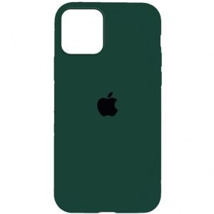Чохол для iPhone 15 сіліконовий Case Full Protective зелений