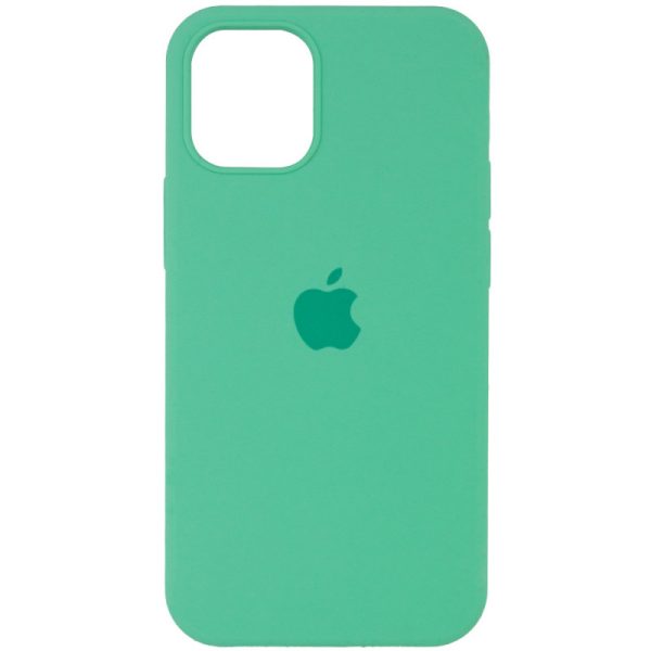 Чохол для iPhone 15 сіліконовий Case Full Protective зелений